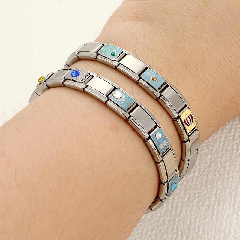 Fashionable Drip-Paint Style Accessory with Tarot Card Elements